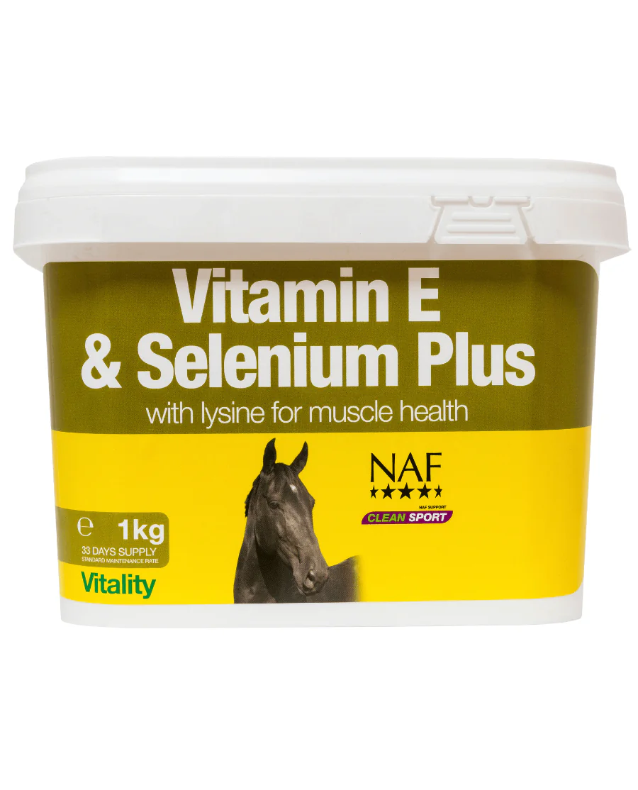 NAF Vitamin E og Selen Plus 1KG