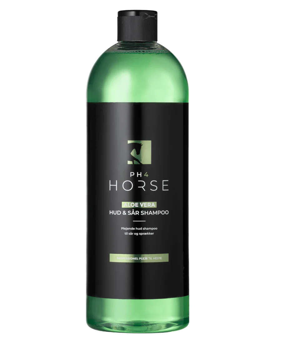 Aloe Vera Hud og Sår Shampoo fra PH4 Horse