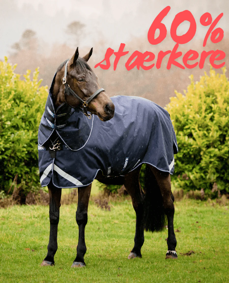 Rambo Duo STRONG 100G incl hals + 100G + 300G Liner fra Horseware