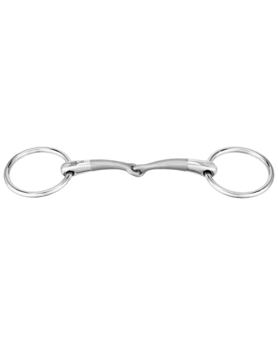 Sprenger Bridonbid 2-delt m. Løse Ringe 14 mm Satinox