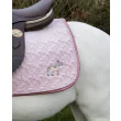 Kentucky Horsewear Dressurunderlag Unicorn Head Glitter dressage soft rose
