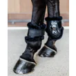 Sheepskin Young Horse Fetlock Boots fra Kentucky Horsewear-Black/Black