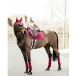 Dressurunderlag Velvet fra Kentucky Horsewear-Fuchsia