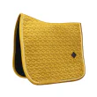 Dressurunderlag Velvet fra Kentucky Horsewear-Mustard