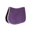 Springunderlag Velvet Contrast fra Kentucky Horsewear-Royal Purple
