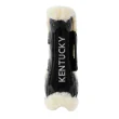 Sheepskin Tendon Boots Velcro fra Kentucky Horsewear-Black