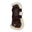 Sheepskin Tendon Boots Velcro fra Kentucky Horsewear-Brown