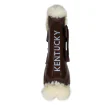 Sheepskin Tendon Boots Velcro fra Kentucky Horsewear-Brown