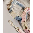 Hundehalsbånd fra Kentucky - Light blue, Old rose