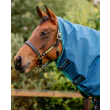 Rhino Turnout Hood/0g fra Horseware - Navy/Aqua, Grey