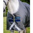 Amigo Bravo 12 Turnout/ 100G fra Horseware - Shadow/Navy and Lime