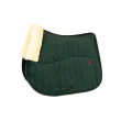 Springunderlag Skin Friendly Velvet fra Kentucky Horsewear-Pine Green