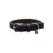Plaited Nylon Hundehalsbånd fra Kentucky-Navy