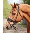 FinesseBridles Cassidy Trense i sort/sort/lak/sølv