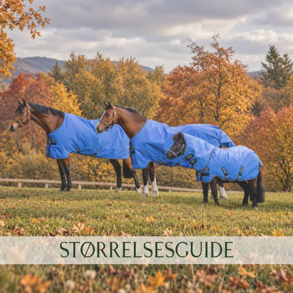 Se horseware størrelsesguide Se horseware størrelsesguide